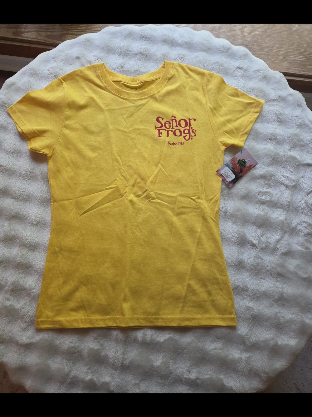 Women's Yellow Senior Frogs T-Shirt